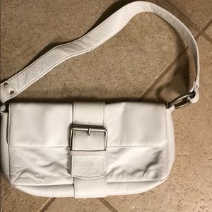 Wilson leather bag, white
